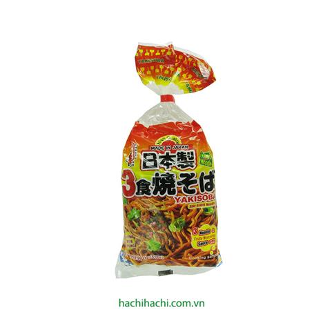 Mì Yakisoba tươi Itsuki 510g (Kèm gói súp - 3 phần ăn)