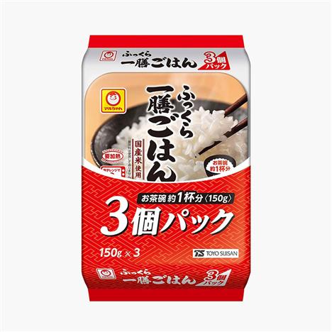 Cơm trắng Nhật Bản ăn liền Maruchan 450g (150gx3 hộp)