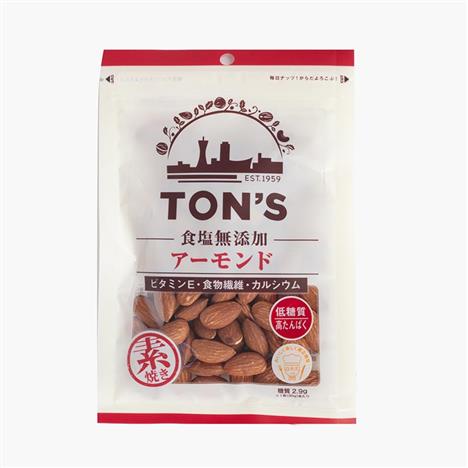 Hạnh nhân rang không muối Low Carb Ton