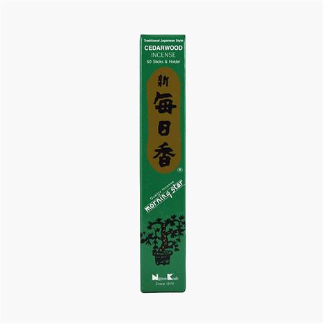 Nhang thơm Morning Star 50 que (15g) Hương gỗ tuyết tùng