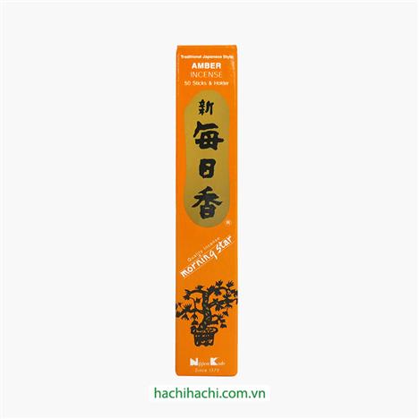 Nhang thơm Morning Star 50 que (15g) Hương hổ phách