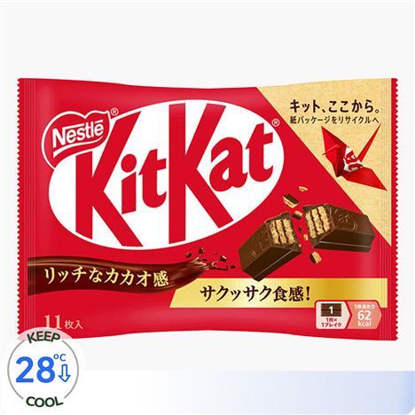 Bánh Kitkat Socola Nhật Bản 127.6g (11.6gx11cái)