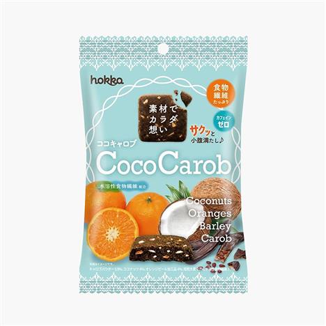 Bánh quy dừa đậu Carob Hokka 75g