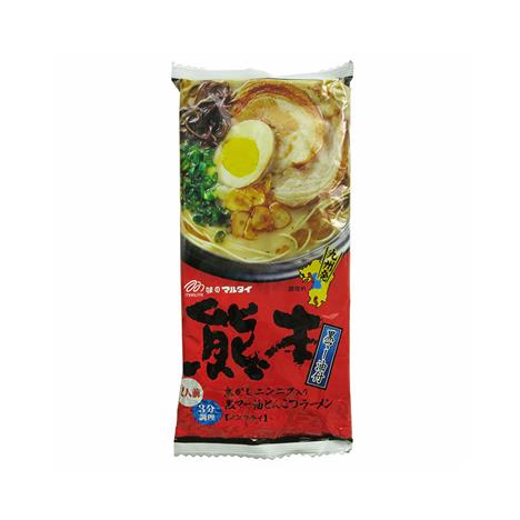 Mì Ramen không chiên xương hầm dầu mè cháy tỏi Marutai 186g 