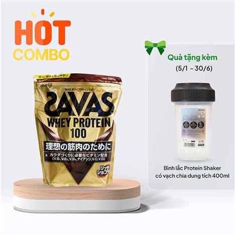 TPBS: Bột Whey Protein Nhật Bản Meiji vị Socola 980g