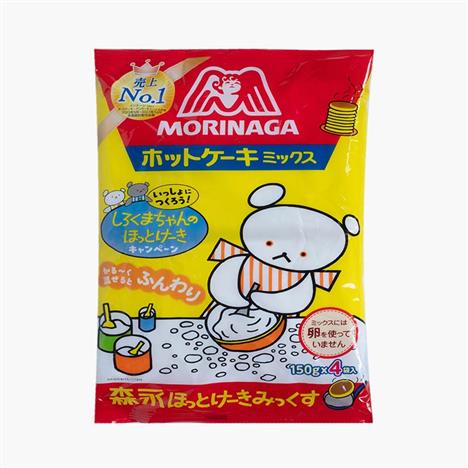Bột làm bánh Hotcake Morinaga 600g (150gx4gói) (Nhiều mẫu)-Giao mẫu ngẫu nhiên