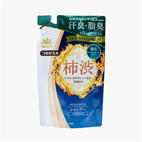 Dầu gội xả ngăn gàu ngứa, mùi hôi Nhật Bản Taiyo no Sachi 350ml (Túi refill)