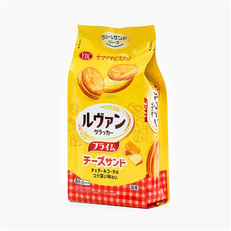 Bánh quy YBC Levain nhân kem phô mai 129.6g (8 cáix2 gói)