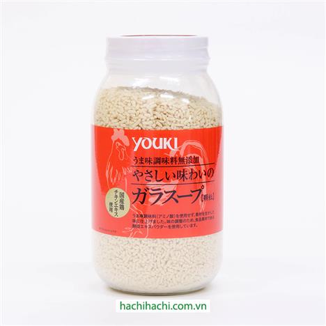 Hạt nêm chiết xuất thịt và rau Youki Nhật Bản không chất phụ gia 400g