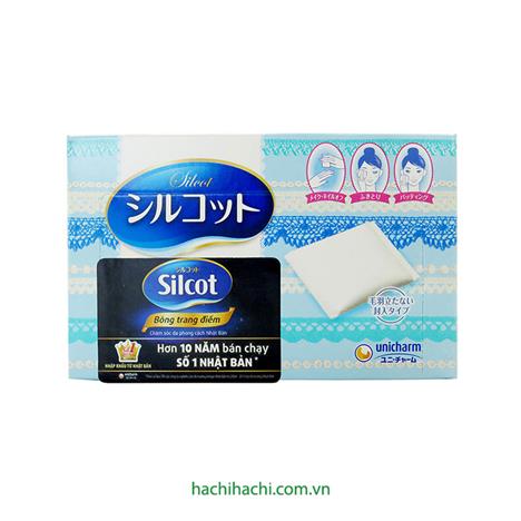 Bông tẩy trang Silcot 82 miếng (66x50mm)