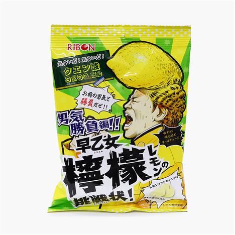 Kẹo Ribon chanh 60g bổ sung acid citric hỗ trợ phục hồi năng lượng