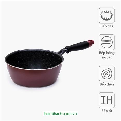 Chảo chống dính đá hoa cương 20cm sâu lòng