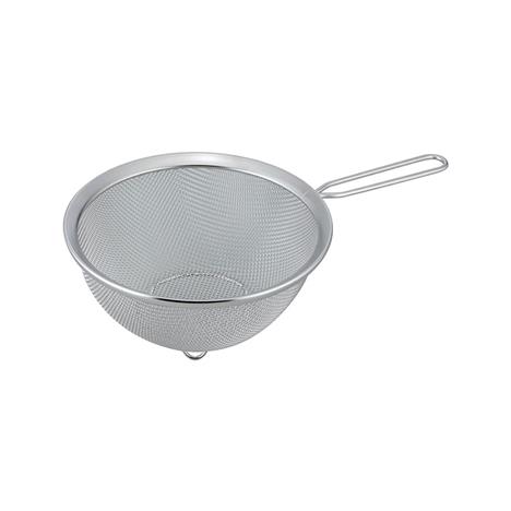 Rổ inox 18cm có tay cầm