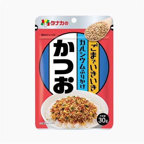 Gia vị rắc cơm cá ngừ bào Tanaka 30g, bổ sung Canxi