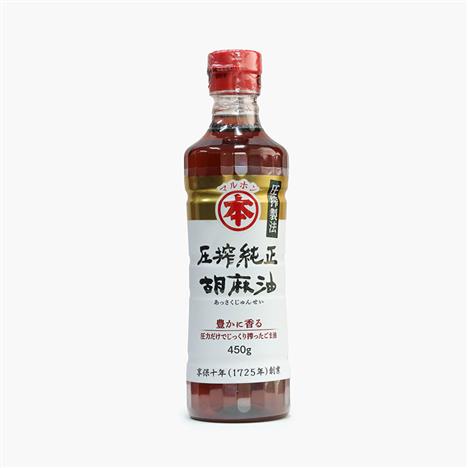 Dầu mè Nhật Bản nguyên chất ép truyền thống Maruhon 450g