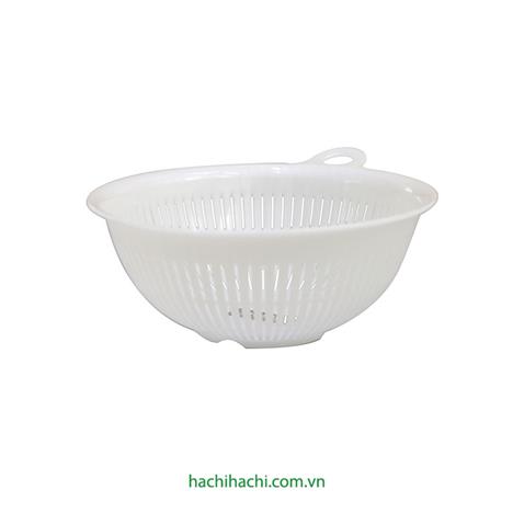 Rổ nhựa Nhật Bản Inomata 22cm (Trắng)
