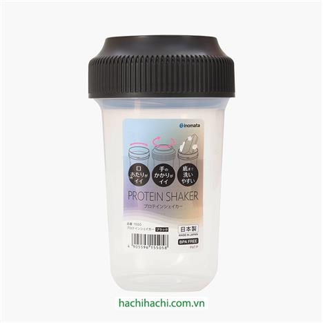 Bình lắc Protein Shaker có vạch chia dung tích 400ml Không BPA