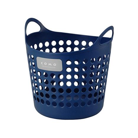 Giỏ nhựa đựng vật dụng size L 39x38x41.5cm (Xanh Navy)