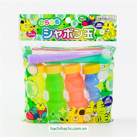 Đồ chơi thổi bong bóng xà phòng 4 hộp