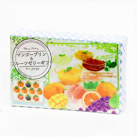 Pudding xoài và thạch trái cây Nhật Bản Kanazawa 520g (52g x 10 cái) - HSD: 1/3/2026
