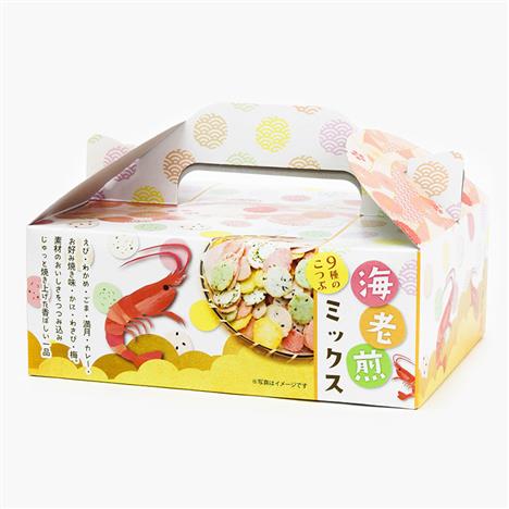 Bánh tôm Nhật Bản 9 vị Ebisen 80g