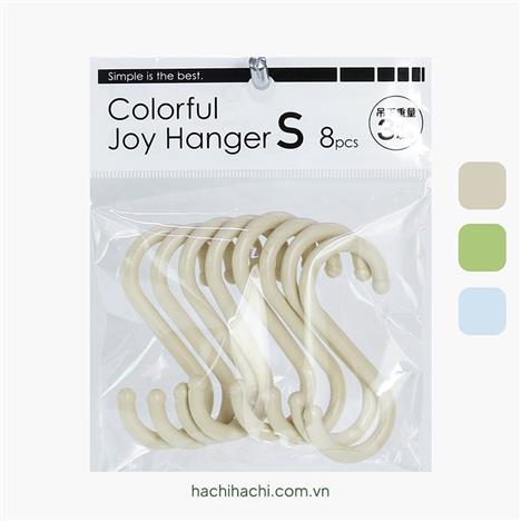 Móc treo chữ S 8cm x 8 cái (Nhiều mẫu) (Nhiều mẫu)-Giao mẫu ngẫu nhiên