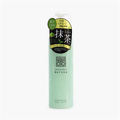 Gel tẩy trang Nhật Bản Chanosui sạch mụn đầu đen & thu nhỏ lỗ chân lông chiết xuất Matcha 300ml 