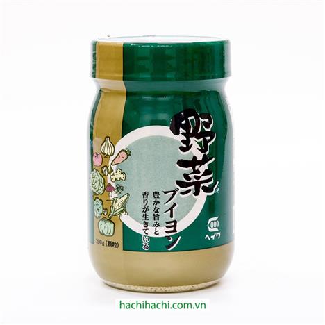 Hạt nêm rau củ không chất phụ gia Heiwa 200g Chay mặn đều dùng được