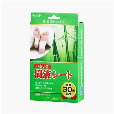 Miếng dán chân thư giãn giảm mỏi mệt Thảo mộc Nhật Bản To Plan 30 miếng