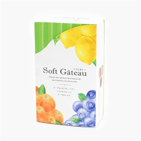 Bánh Tart trái cây Nhật Bản Soft Gateau Nakayama 132g (4 cái)- HSD: 10/3/2026
