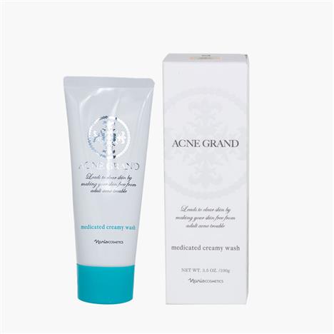 Sữa rửa mặt cho da nhiều dầu và da mụn Acne Grand Creamy Wash 100g