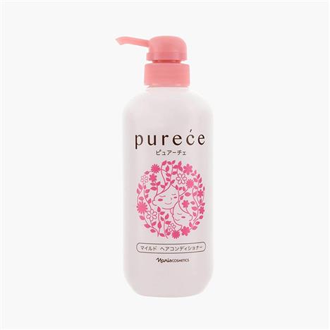 Dầu xả thảo mộc thiên nhiên Purece 550ml, thích hợp cho cả người lớn và trẻ em