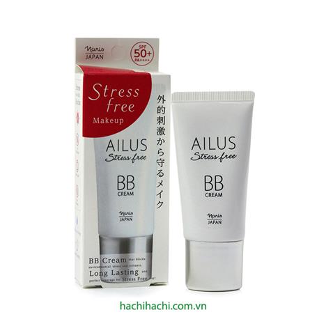 Kem lót trang điểm Ailus Stress Free BB Cream 02 (30g) 02 (Natural Beige)