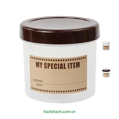 Hộp nhựa đựng thực phẩm Nakaya 650ml, dùng được lò vi sóng (Nhiều mẫu)-Giao mẫu ngẫu nhiên