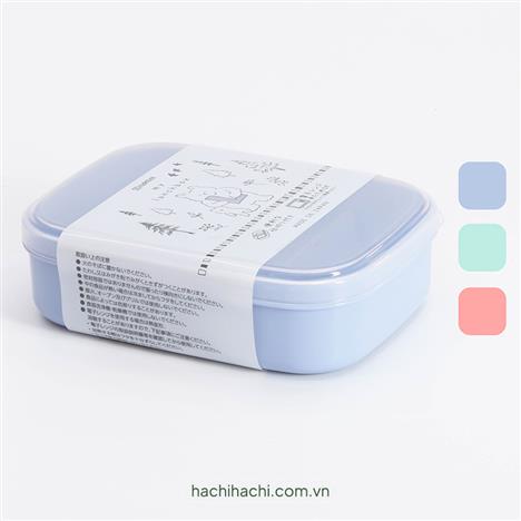 Hộp nhựa đựng thực phẩm Nakaya 650ml, dùng được lò vi sóng (Nhiều mẫu)-Giao mẫu ngẫu nhiên