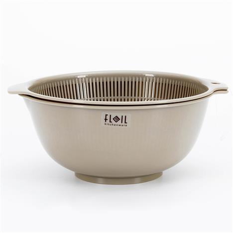 Bộ thau rổ nhựa Nhật Bản Nakaya 19.2cm