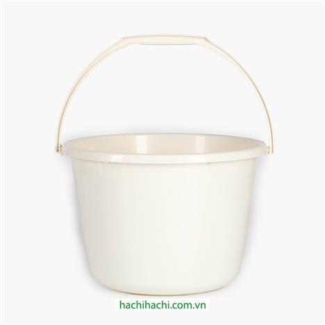 Xô nhựa 6L màu trắng 