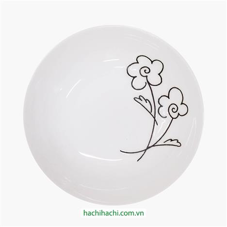 Đĩa sứ 16.4cm sâu lòng 