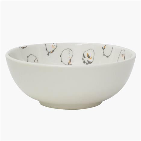 Chén bát sứ, chén bát ăn cơm 11cm (Chim Shimaenaga), dùng được lò vi sóng