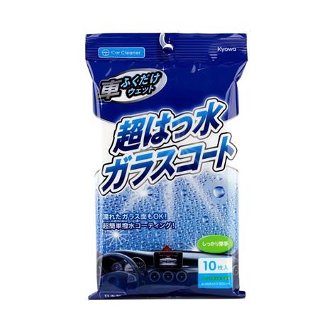 Khăn ướt lau kính xe hơi chống bám nước 10 tờ