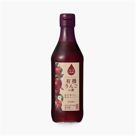 Giấm táo Nhật Bản Organic hữu cơ Uchibori 360ml