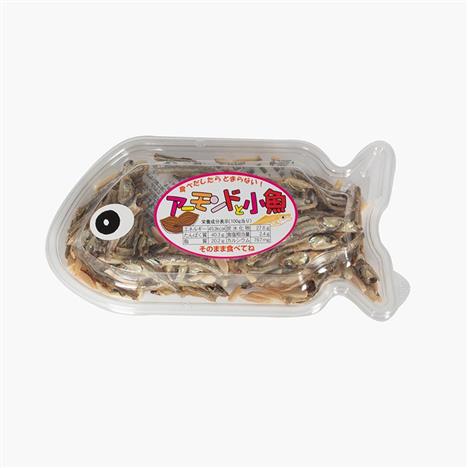 Cá cơm sấy giòn tẩm gia vị và hạnh nhân Okabe 60g