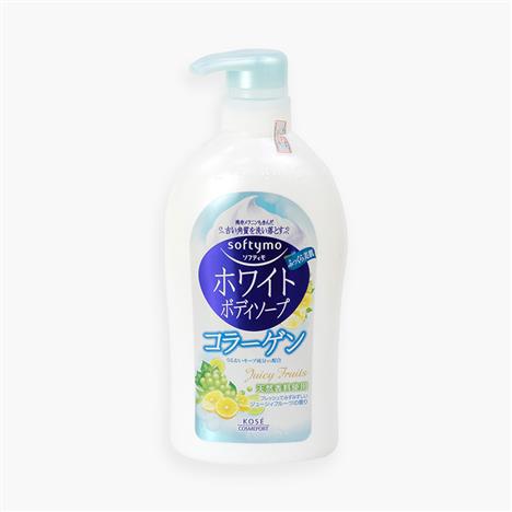 Sữa tắm trắng da Collagen Kose Softymo 600ml