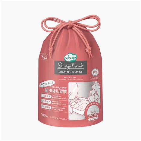 Khăn mặt khô đa năng 100% cotton dùng 1 lần 17x25cm 100 cái