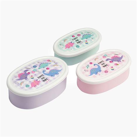 Bộ hộp đựng thực phẩm Nhật Bản kháng khuẩn, trữ đông, trữ mát, dùng lò vi sóng 3 cái (400-280-180ml)