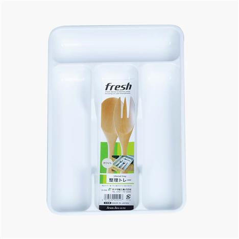 Khay đựng đũa muỗng chia ngăn 4 ngăn 17.5x27cm