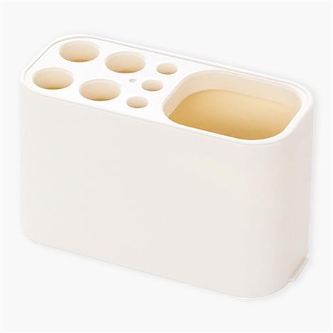 Giá để bàn chải, kem đánh răng 8 ngăn 12.5x5.7cm