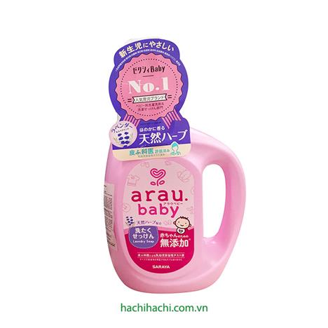 Nước giặt thảo mộc Arau Baby - bình 800ml