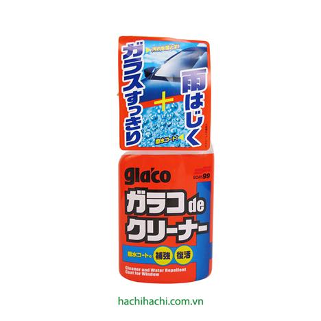 Xịt lau kính phủ Nano Nhật Bản chống bám nước kính ô tô, kính cường lực, cửa kính Glaco 400ml