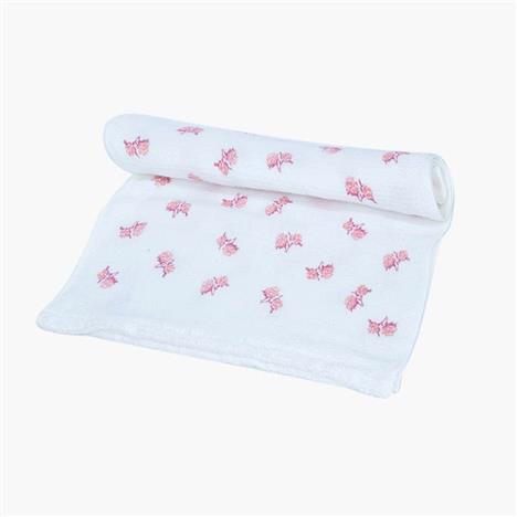 Khăn Tenugui cotton Nissen 34x90cm Sazanami SZ-4502P Pink 